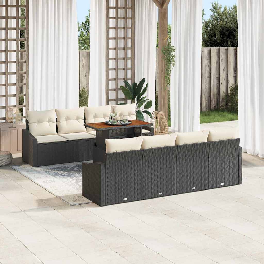 Tuin Eetset Met Kussen 100 X 55 X 73 Cm
