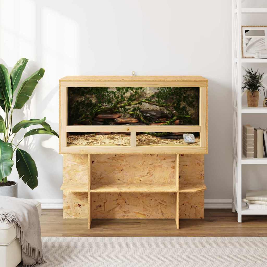 Terrarium Bruin 100 X 50 X 100 Cm Osb
