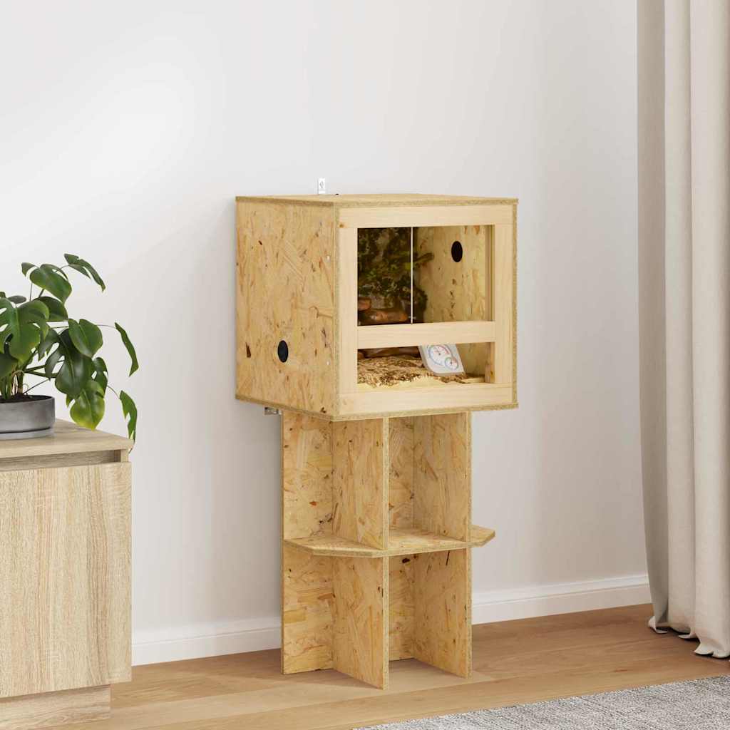 Terrarium Bruin 40 X 40 X 90 Cm Osb