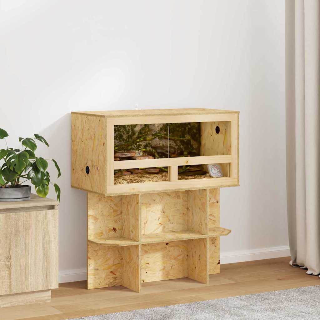 Terrarium Bruin 80 X 40 X 90 Cm Osb