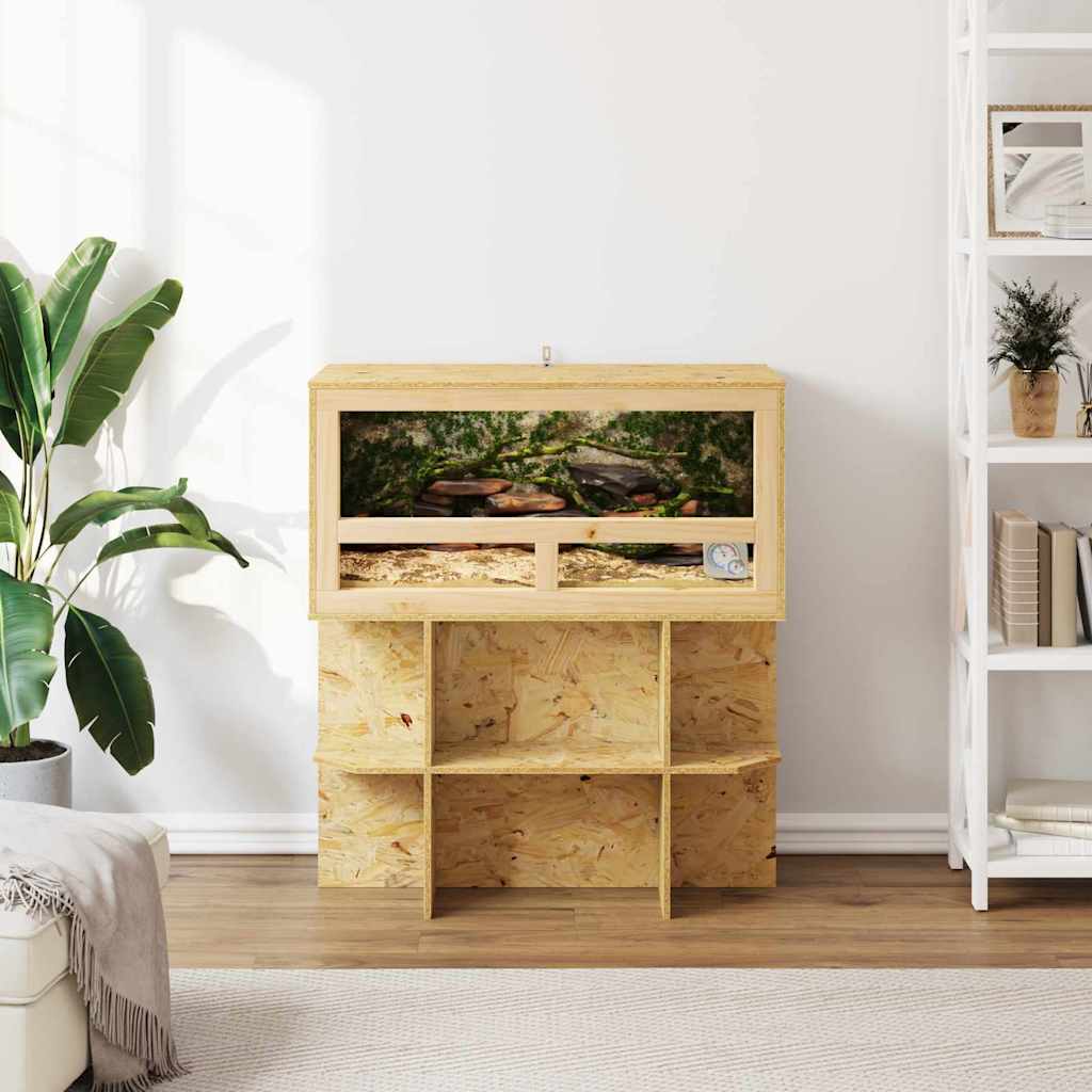 Terrarium Bruin 80 X 40 X 90 Cm Osb