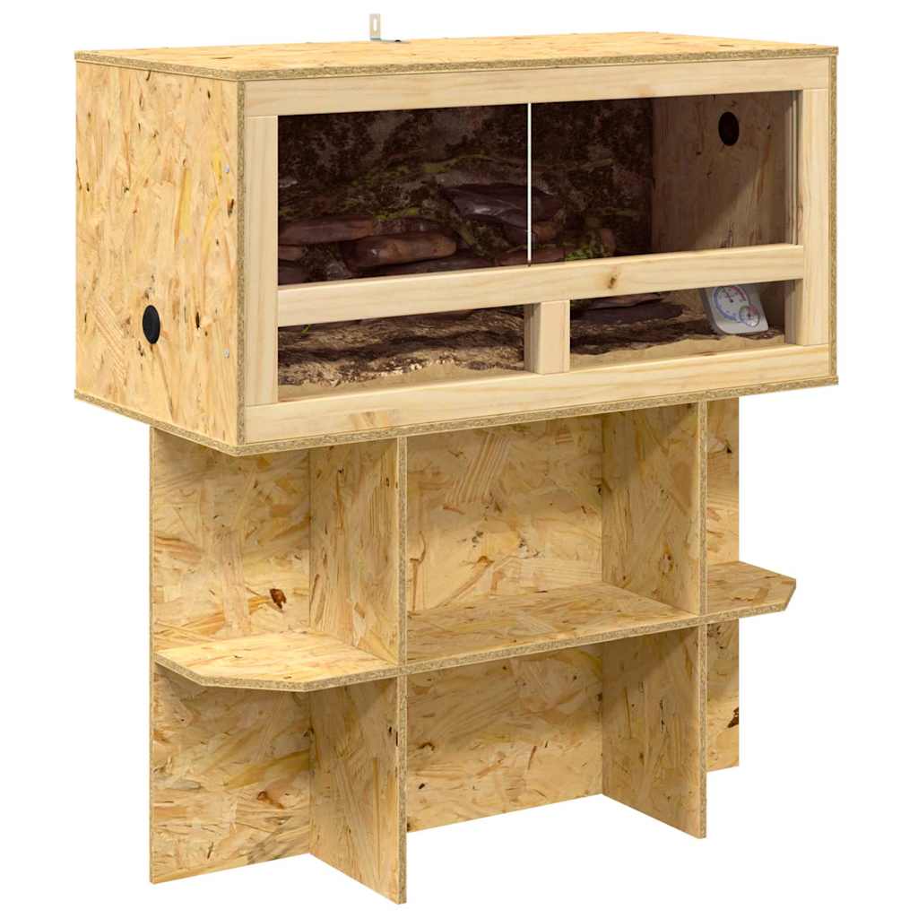 Terrarium Bruin 80 X 40 X 90 Cm Osb