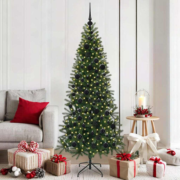 Kunstkerstboom Met 150 Led Met Standaard Groen Pe En Pvc