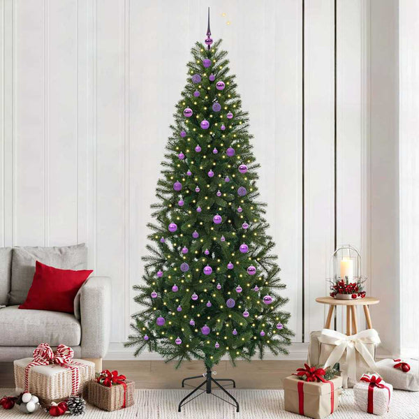Kunstkerstboom Met 150 Led Met Standaard Groen Pe En Pvc