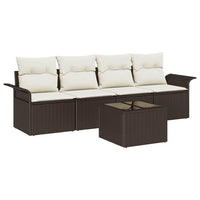 Tuin Sofa Set Met Kussen 5 Pcs 55 X 55 X 37 Cm
