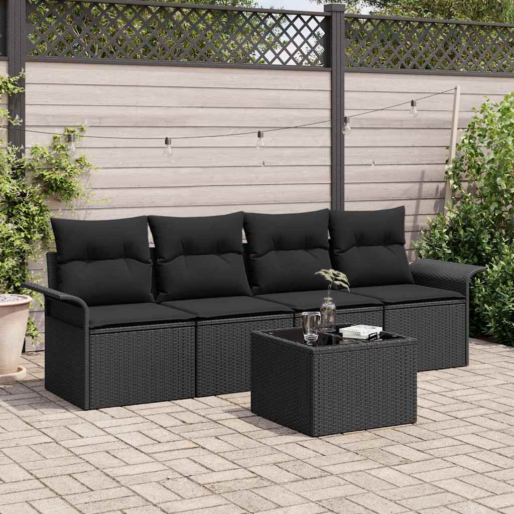 Tuin Sofa Set Met Kussen 5 Pcs 55 X 55 X 37 Cm