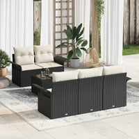Tuin Sofa Set Met Kussen 6 Pcs 55 X 55 X 37 Cm