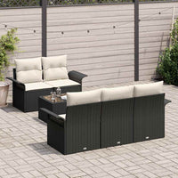 Tuin Sofa Set Met Kussen 6 Pcs 55 X 55 X 37 Cm