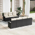 Tuin Sofa Set Met Kussen 8 Pcs En Crème 55 X 55 X 37 Cm