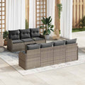 Tuin Sofa Set Met Kussen 8 Pcs En Crème 55 X 55 X 37 Cm