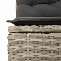Tuin Sofa Set Met Kussen 10 Pcs Poly Riet