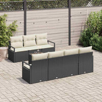 Tuin Sofa Set Met Kussen 8 Pcs En Crème 55 X 55 X 37 Cm