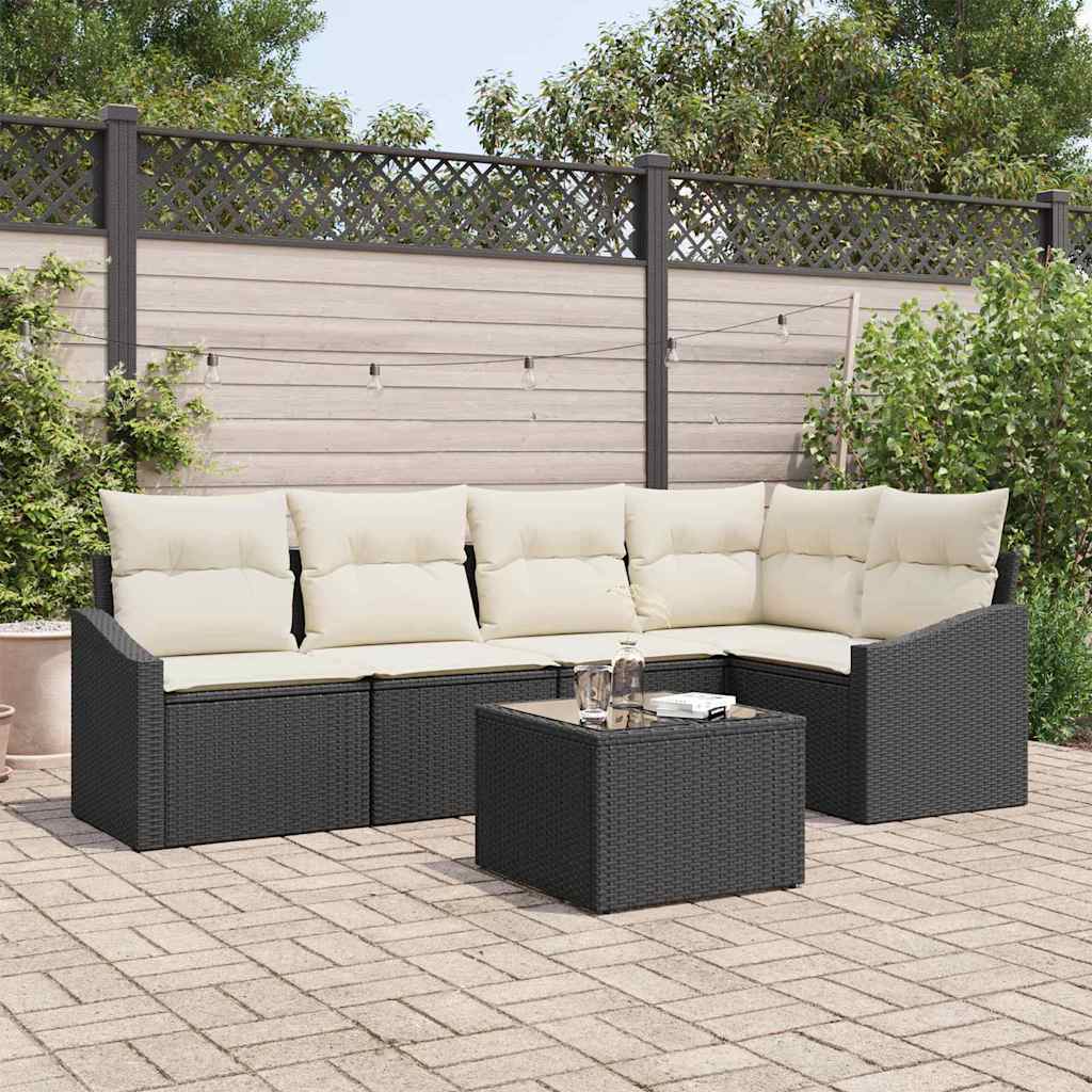 Tuin Eetset Met Kussen Met Opslag 5 Pcs En Crème