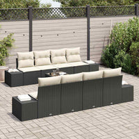 Tuin Sofa Set Met Kussen 7 Pcs En Crème 55 X 55 X 37 Cm