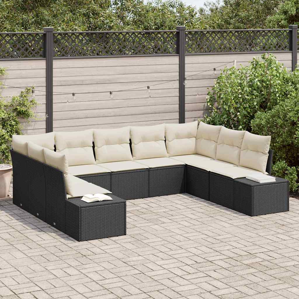 Tuin Sofa Set 10 Pcs 289 X 209 X 85 Cm Poly Riet