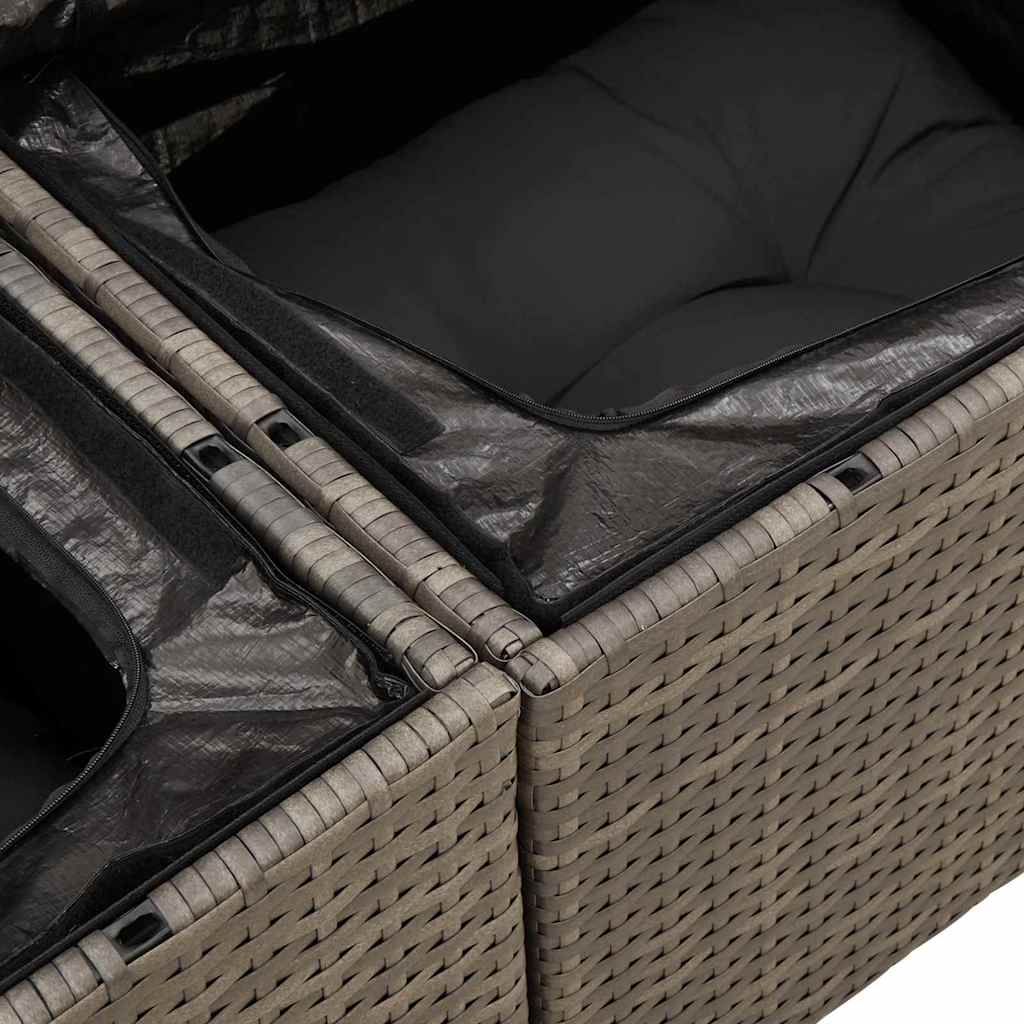 Tuin Sofa Set 10 Pcs 289 X 209 X 85 Cm Poly Riet