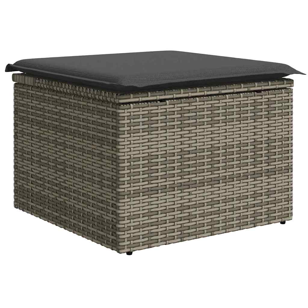Tuin Sofa Set Met Kussen Met Opslag 6 Pcs