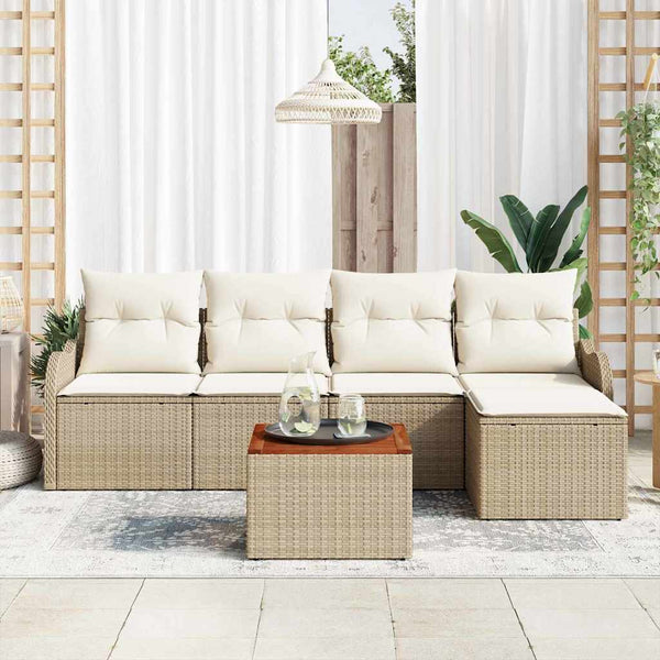 Tuin Sofa Set 6 Pcs