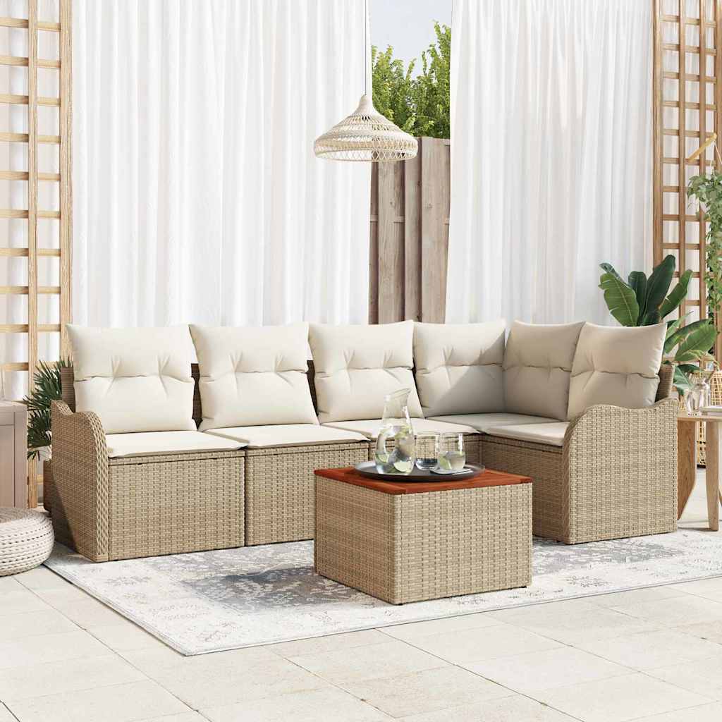 Tuin Sofa Set 6 Pcs