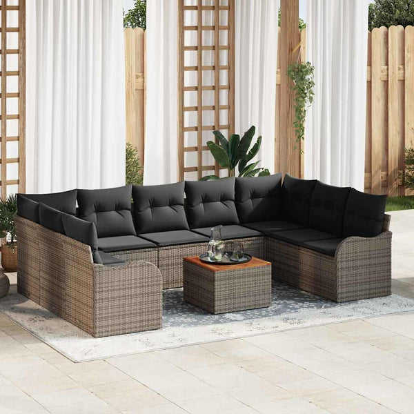 Tuin Sofa Set 10 Pcs