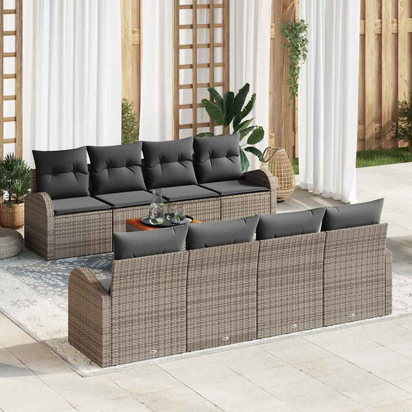 Tuin Sofa Set 9 Pcs