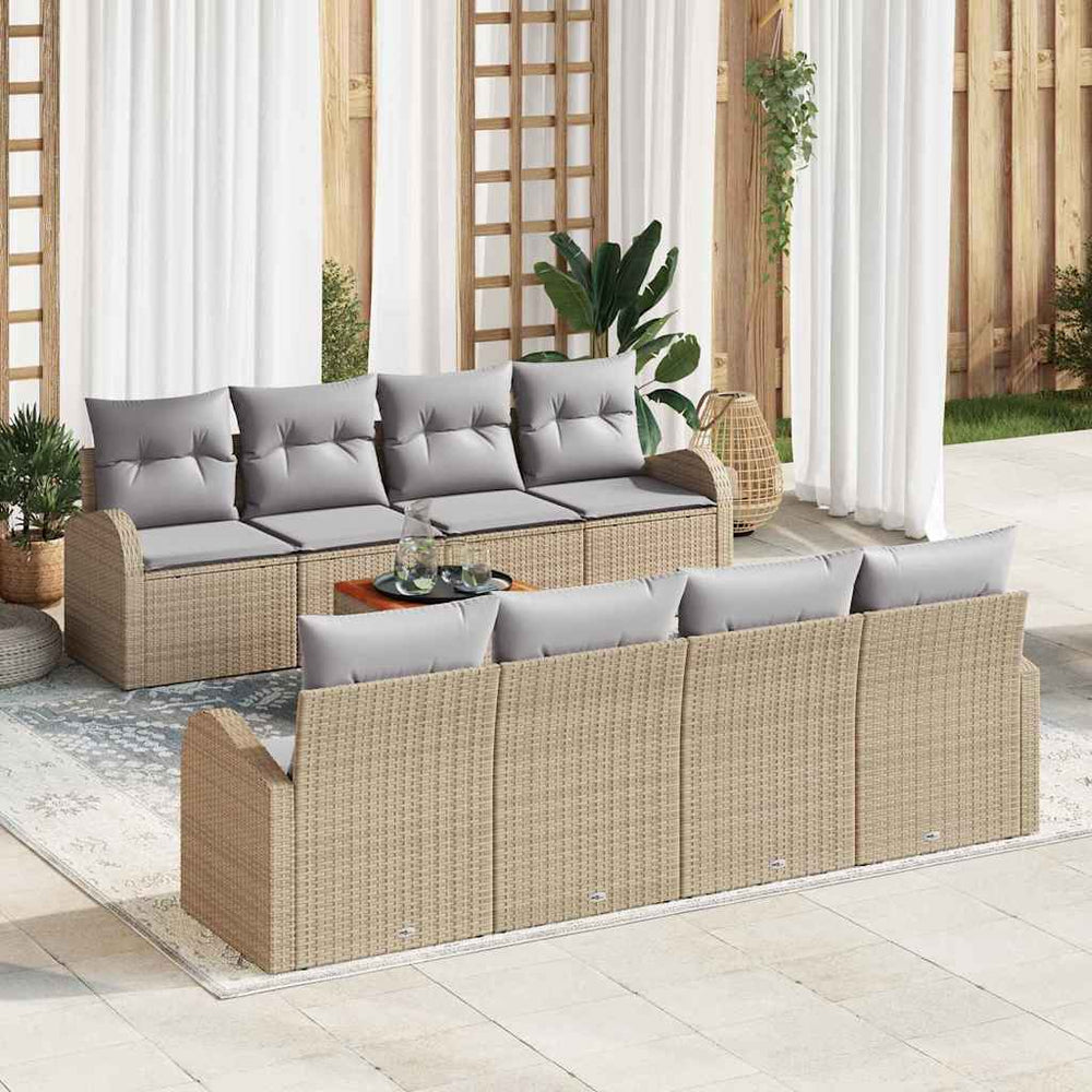 Tuin Sofa Set 9 Pcs