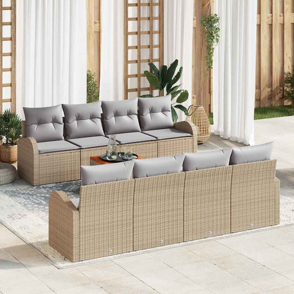 Tuin Sofa Set 9 Pcs