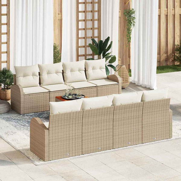 Tuin Sofa Set 9 Pcs