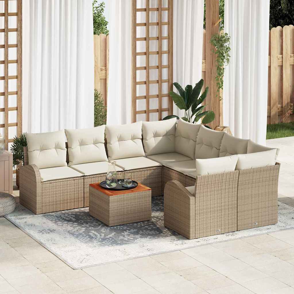 Tuin Sofa Set 9 Pcs