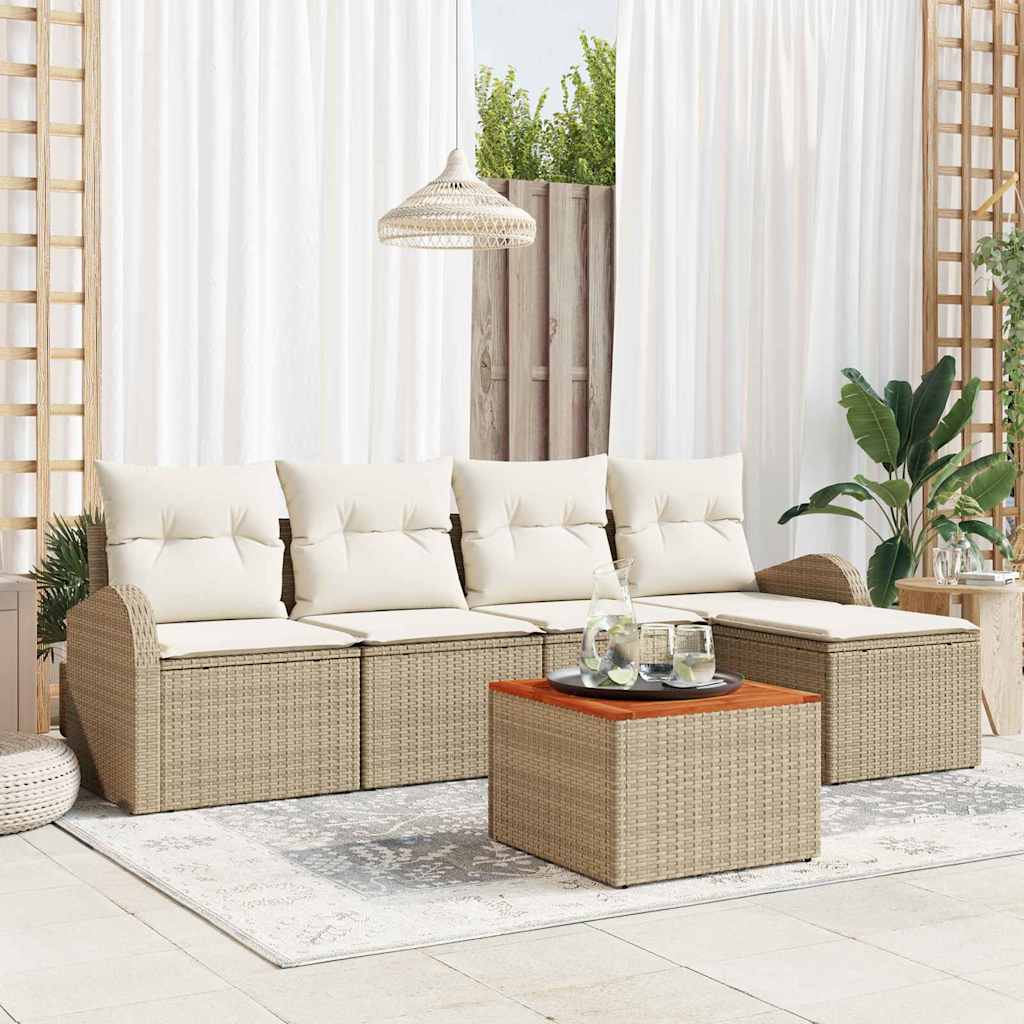 Tuin Sofa Set 6 Pcs
