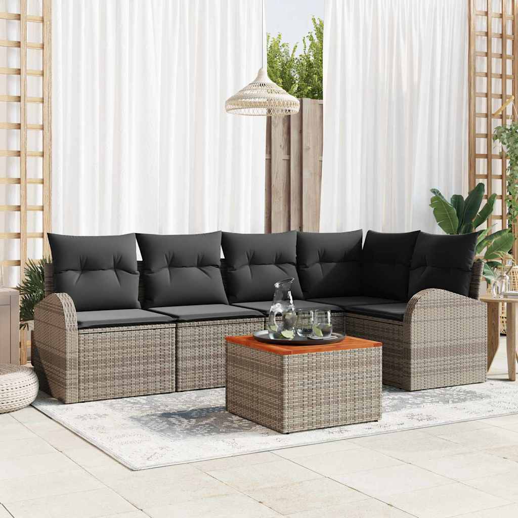 Tuin Sofa Set 6 Pcs