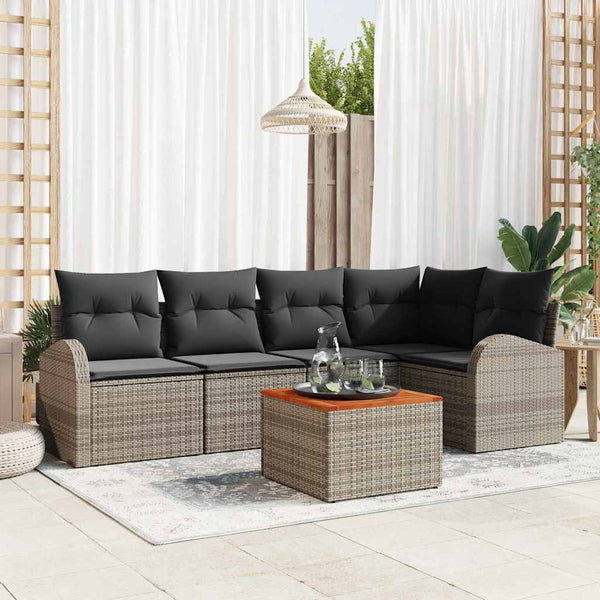 Tuin Sofa Set 6 Pcs