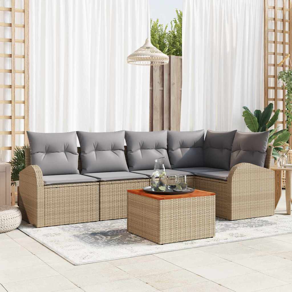 Tuin Sofa Set 6 Pcs