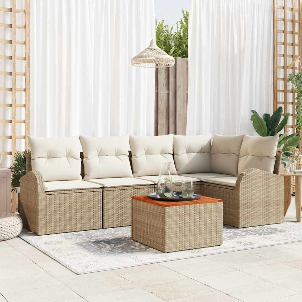 Tuin Sofa Set 6 Pcs
