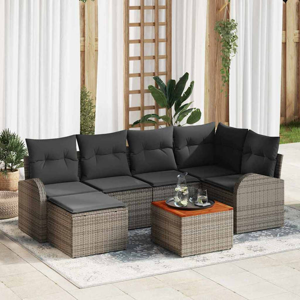 Tuin Sofa Set 7 Pcs
