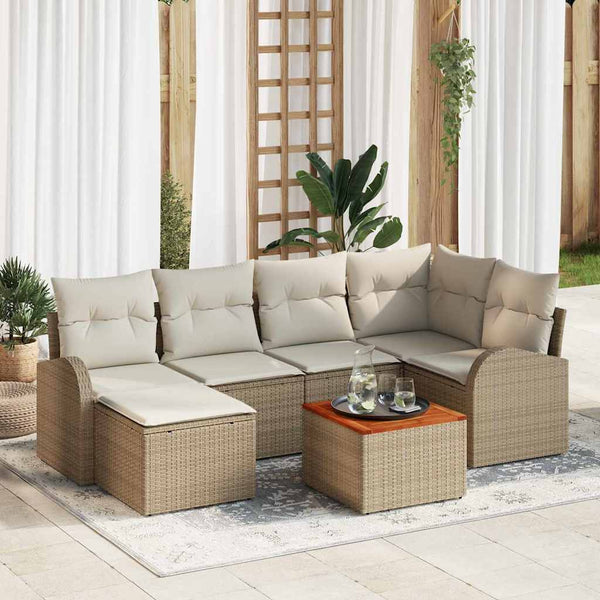 Tuin Sofa Set 7 Pcs