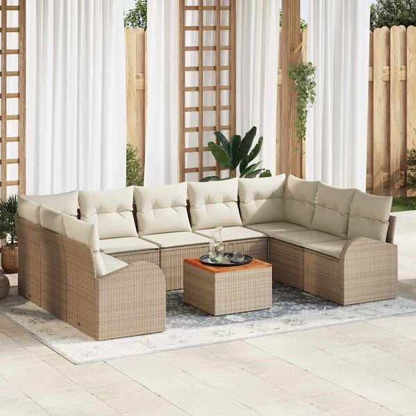 Tuin Sofa Set 10 Pcs
