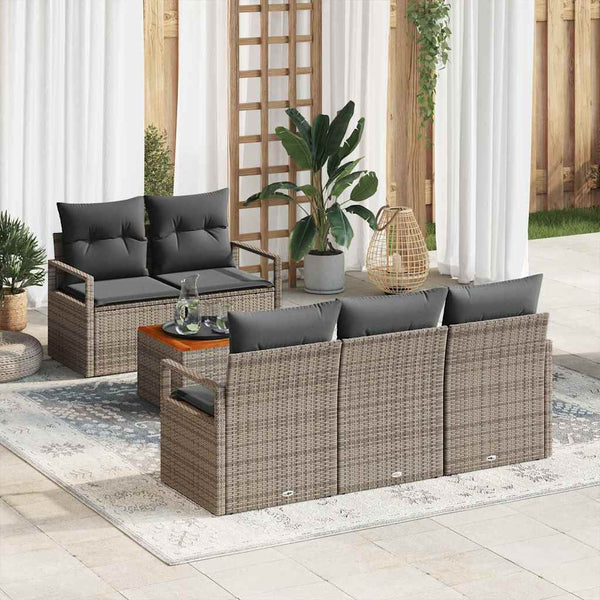 Tuin Sofa Set 6 Pcs
