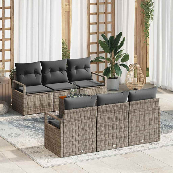 Tuin Sofa Set 7 Pcs