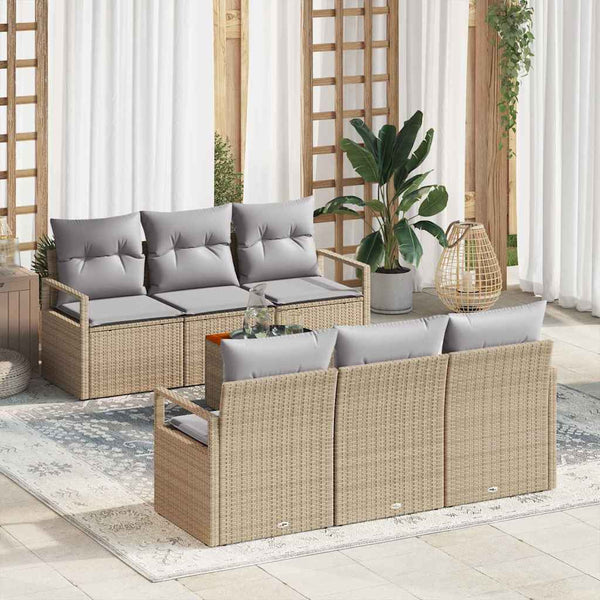 Tuin Sofa Set 7 Pcs