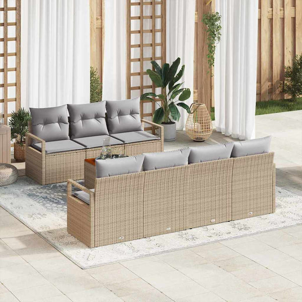 Tuin Sofa Set 8 Pcs