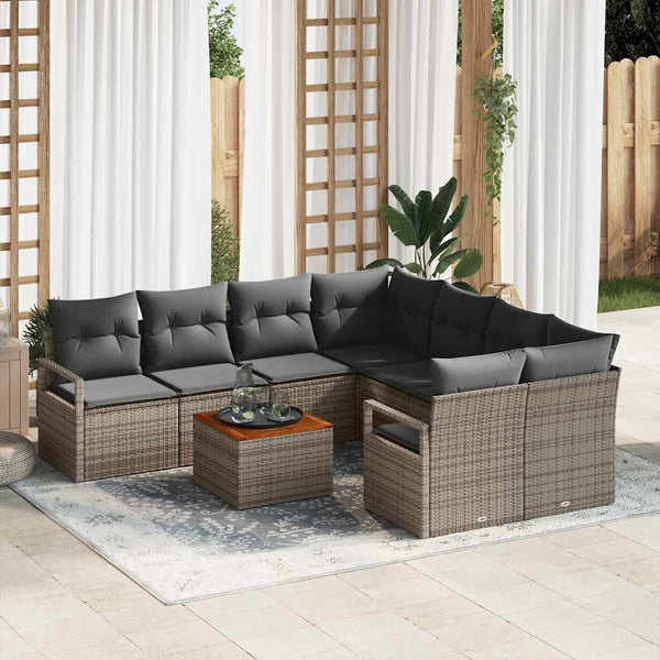 Tuin Sofa Set 9 Pcs