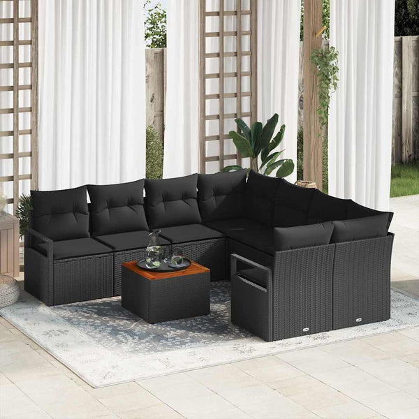 Tuin Sofa Set 9 Pcs