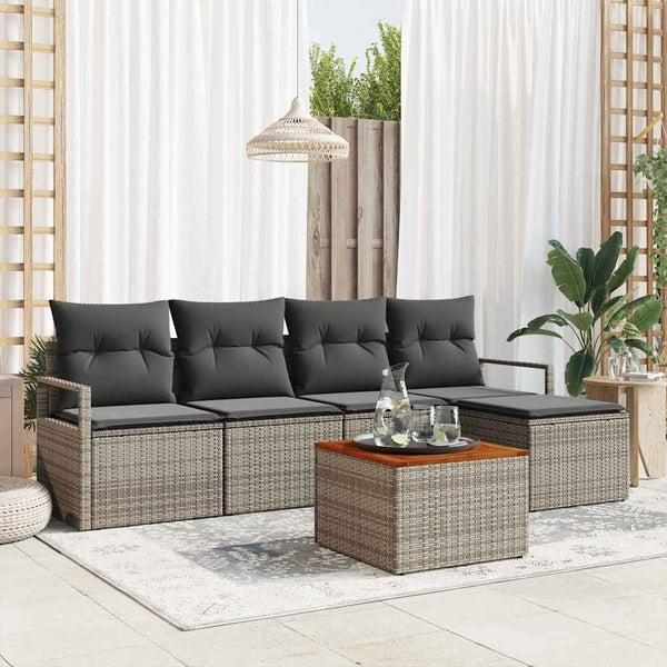 Tuin Sofa Set 6 Pcs