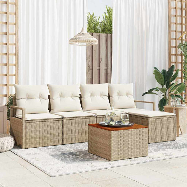 Tuin Sofa Set 6 Pcs
