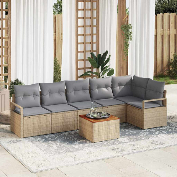 Tuin Sofa Set 7 Pcs