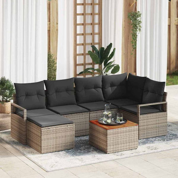 Tuin Sofa Set 7 Pcs