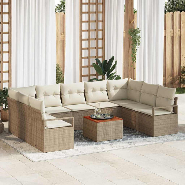 Tuin Sofa Set 10 Pcs