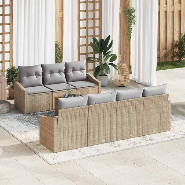 Tuin Sofa Set 8 Pcs