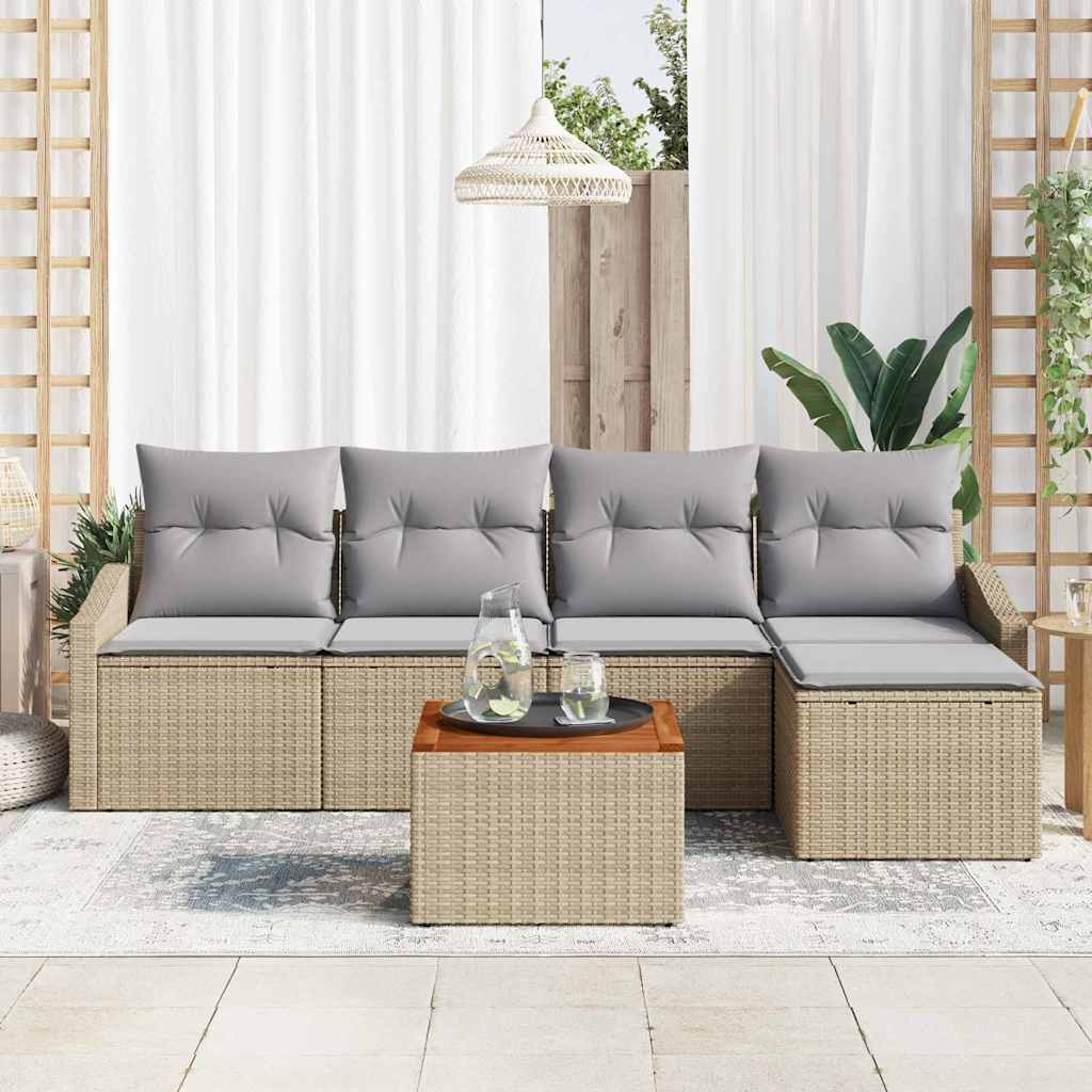Tuin Sofa Set 6 Pcs